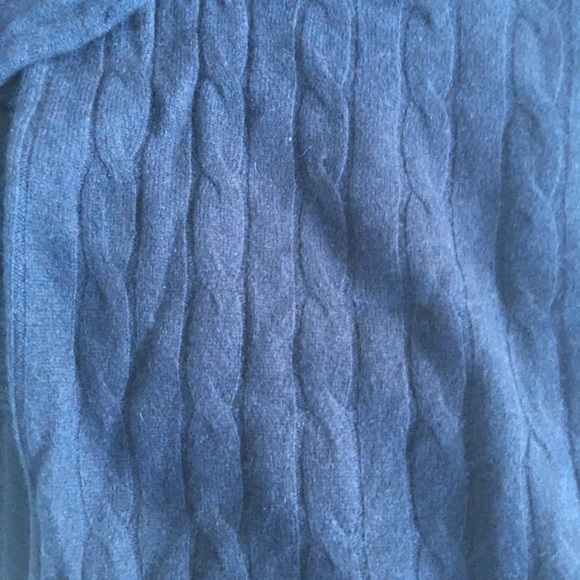 Christopher Fischer Cashmere mens knit sweater in size  XL, Navy blue, NWT - Picture 9 of 10